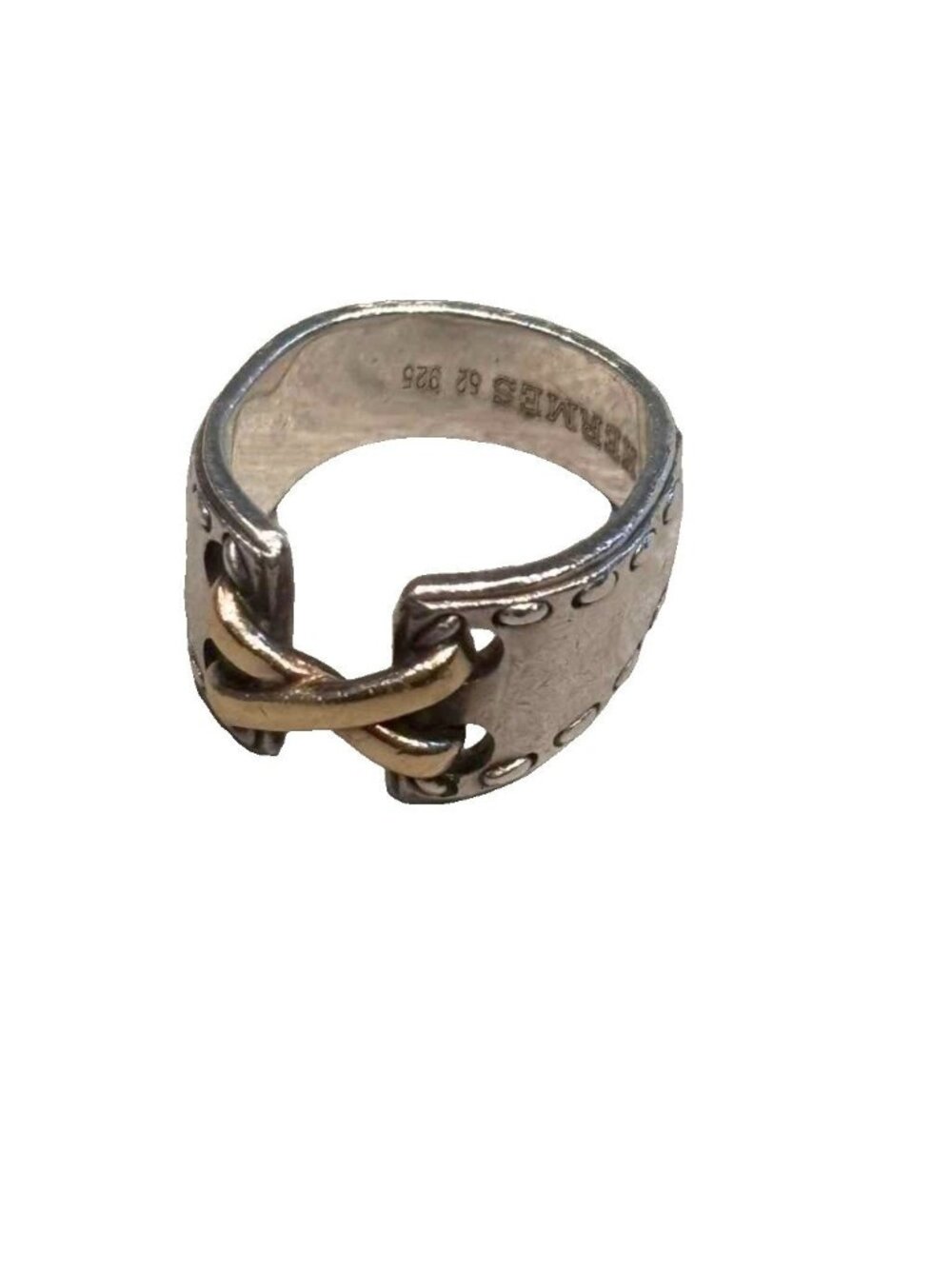 Hermes Mexico Ring 52 Gold